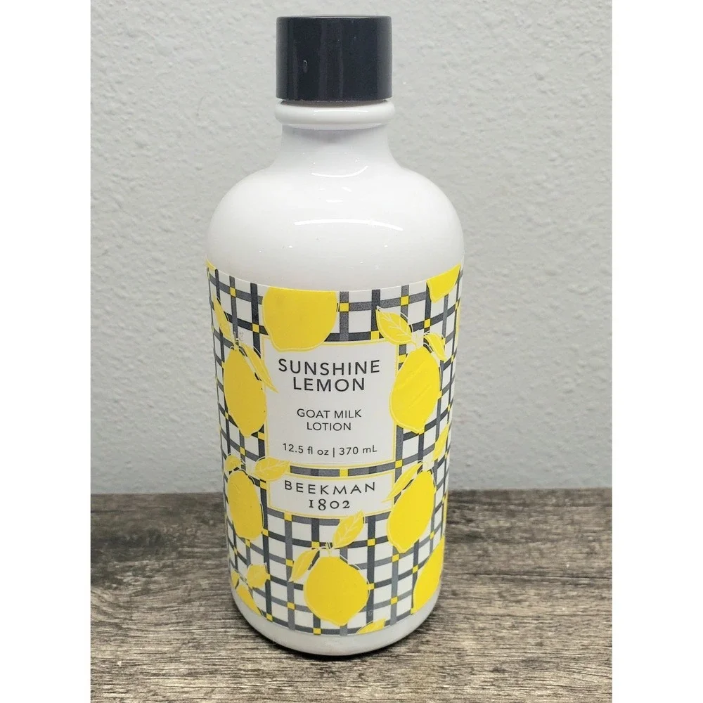 Beekman 1802 Sunshine Lemon Goat Milk Hand & Body Lotion 12.5fl/370ml